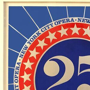 New York City Center by Robert Indiana Pop Art Vintage